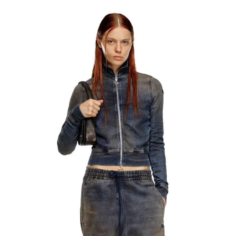 Casaco Diesel D-Emy Track Felpa Denim- G