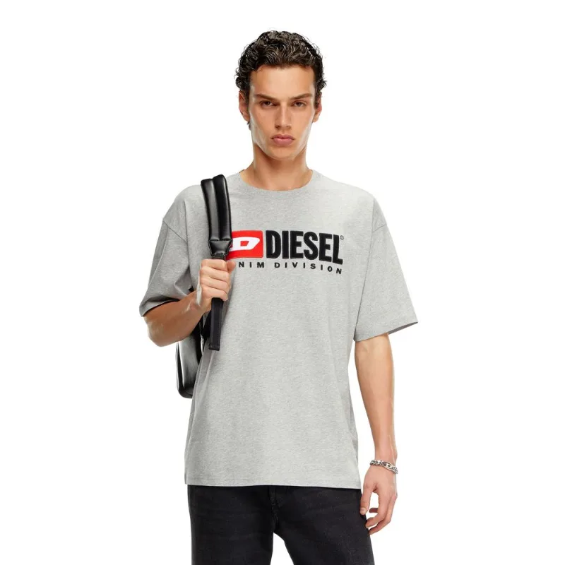 Camiseta Diesel T-Boxt Div Maglietta Cinza- M