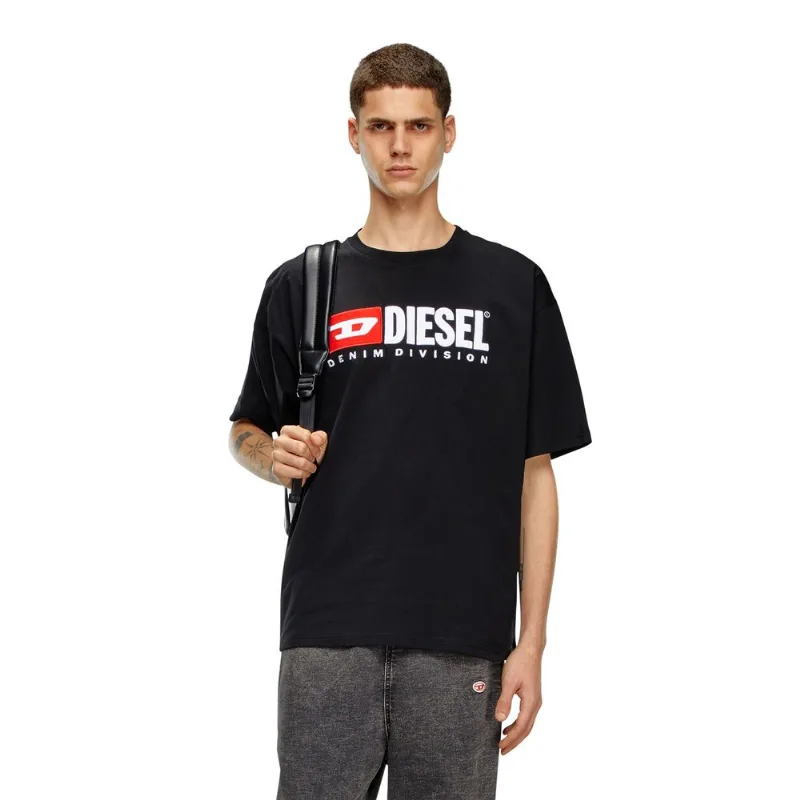 Camiseta Diesel T-Boxt Div Maglietta Preto- GG