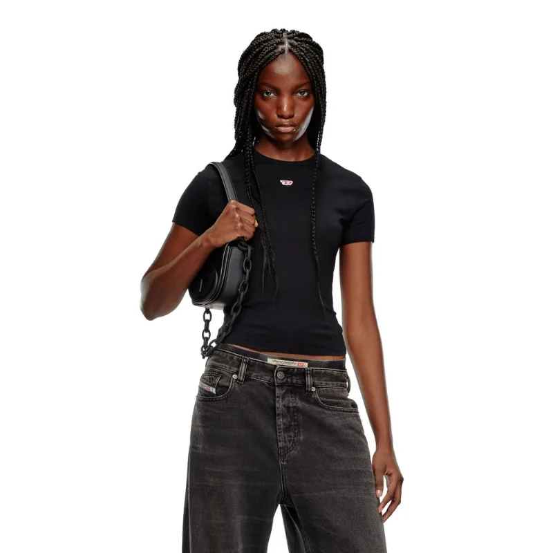 Camiseta Diesel T-Untie Long D Preto- M