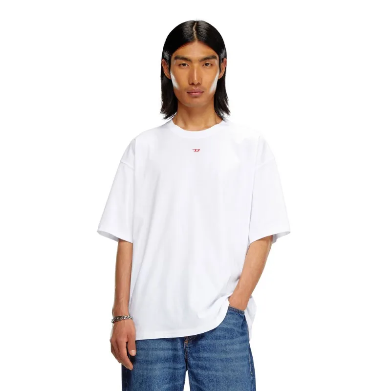 Camiseta Diesel T-Boxt D Maglietta Branco- P