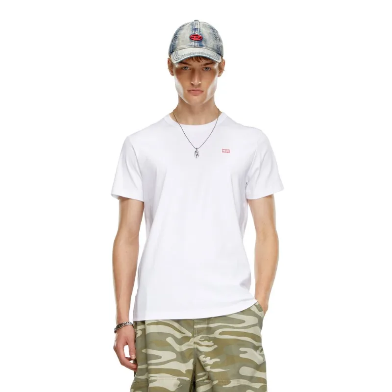 Camiseta Diesel T-Miegor K77 Maglietta Branco- 3XG