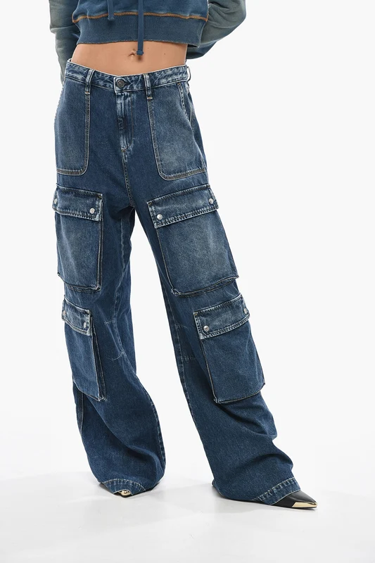 0405~Cargo Wide-Leg Jeans P-MIRTA-OUT 30cm 23