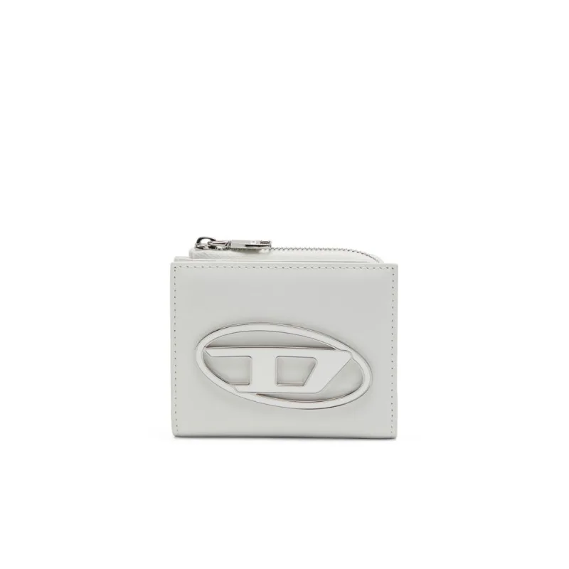Carteira Diesel 1DR Card Holder Zip L Wallet Branco- UNI