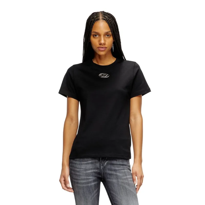 Camiseta Diesel T-Regs Od Q1 Preto- GG