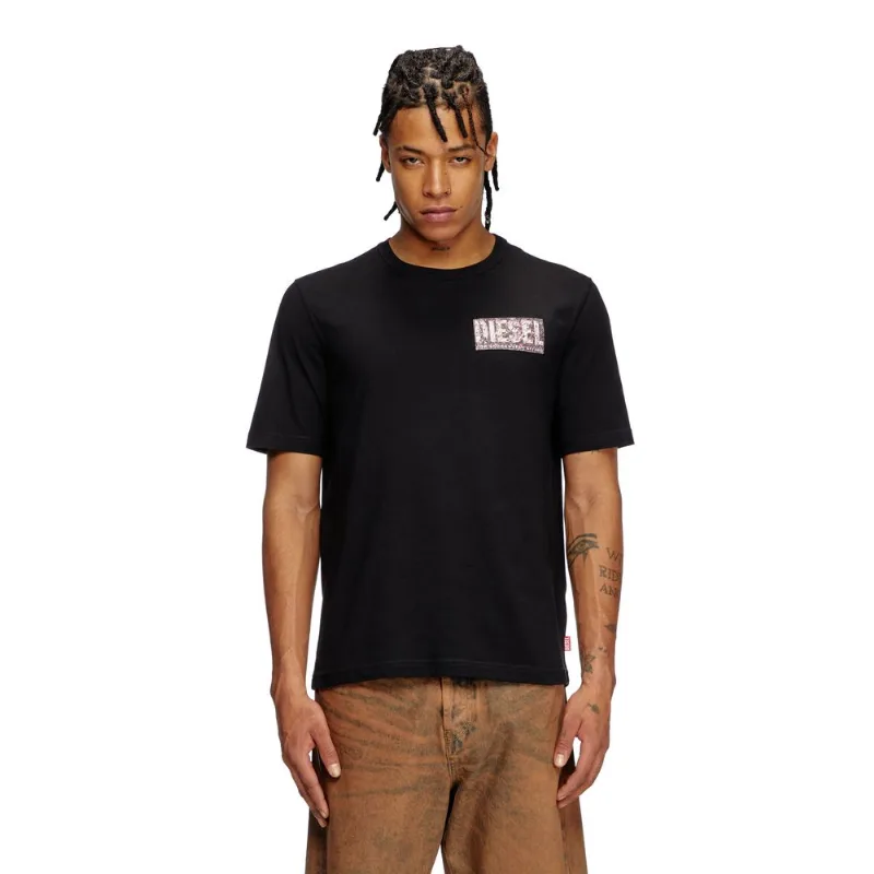 Camiseta Diesel T-Adjust R19 Preto- GG