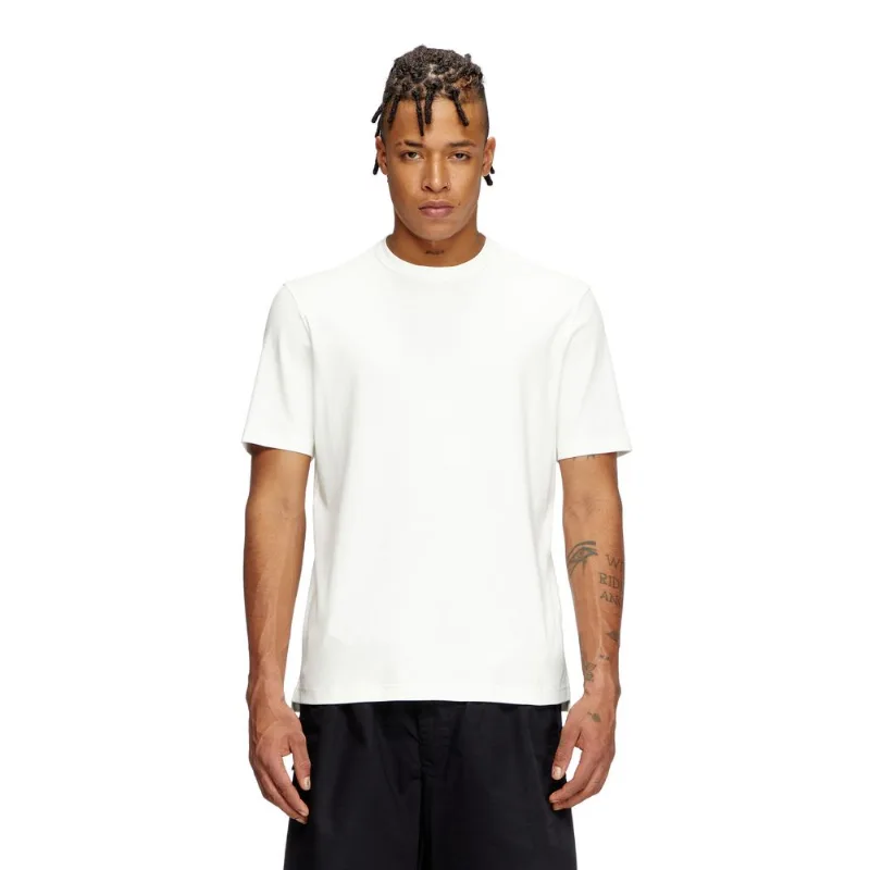 Camiseta Diesel T-Adjust Slits R17 Branco- P
