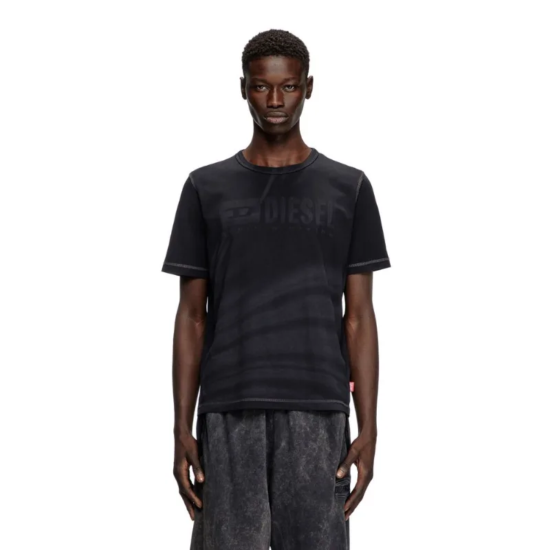 Camiseta Diesel T-Adjust R13 Preto- GG