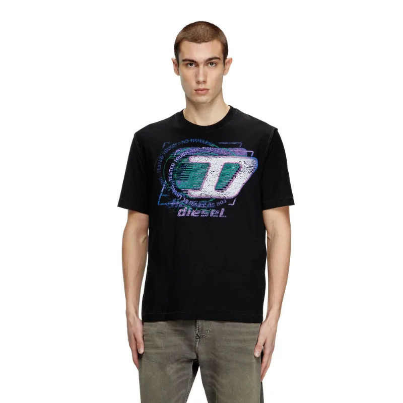 Camiseta Diesel T-Adjust R11 Maglietta Preto- 3XG