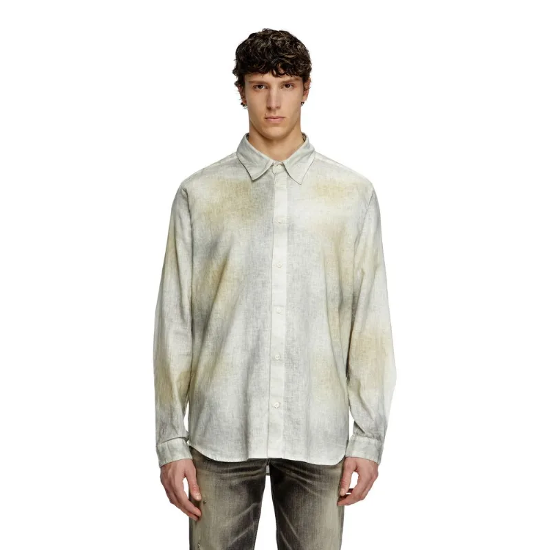 Camisa Diesel S-Leie Branco- GG