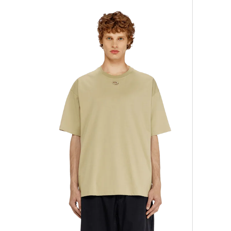 Camiseta Diesel T-Boxt DCO Bege- GG
