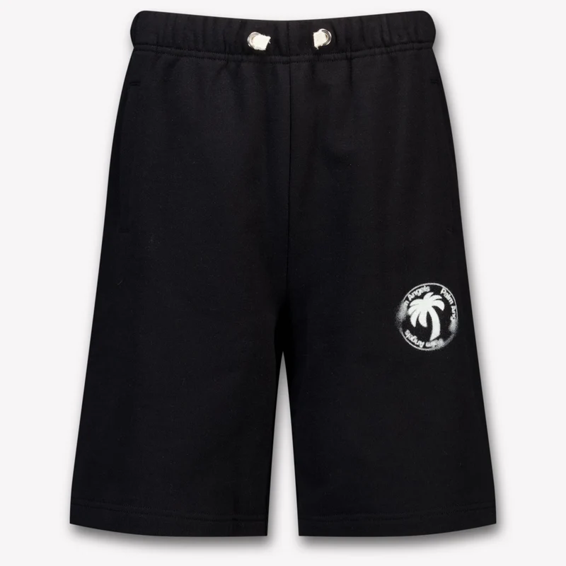 Palm Angels Kinder Jongens Shorts In Zwart 14 Jaar