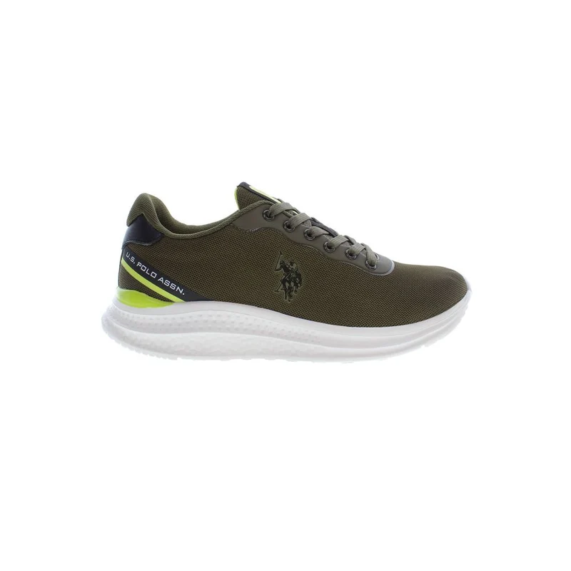 U.S. POLO ASSN. Green Polyester Men's Sneaker EU41/US8
