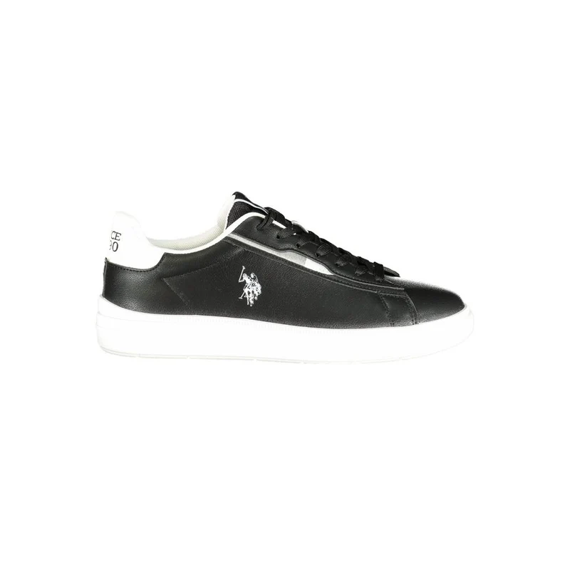 U.S. POLO ASSN. Black Polyester Men's Sneaker EU44/US11