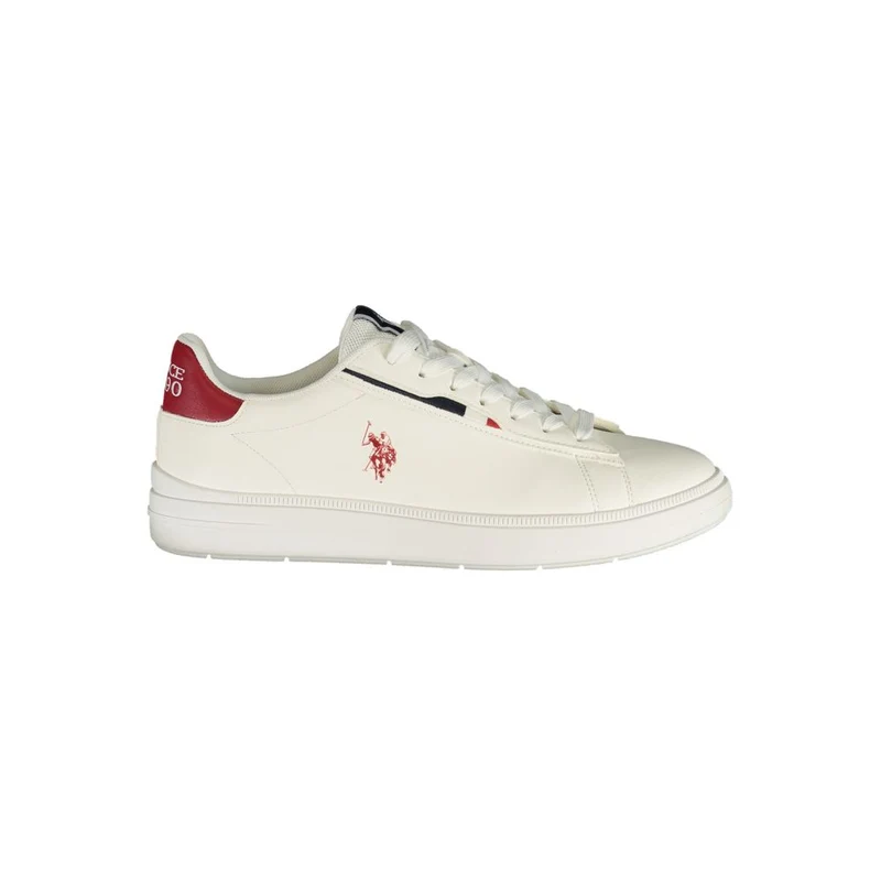 U.S. POLO ASSN. White Polyurethane Men's Sneaker EU44/US11