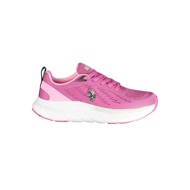 U.S. POLO ASSN. Pink Polyurethane Women Sneaker EU36/US6