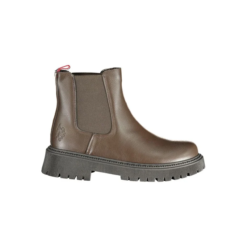 U.S. POLO ASSN. Brown Polyester Women's Boot EU35/US5
