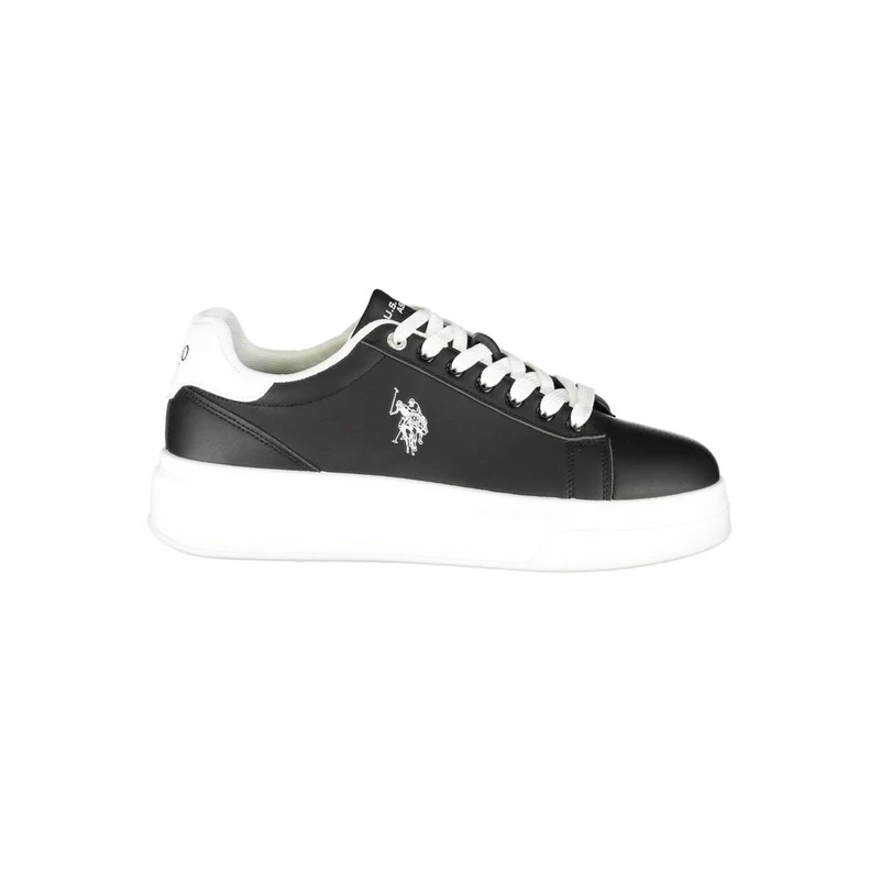 U.S. POLO ASSN. Black Polyurethane Men's Sneaker EU41/US8