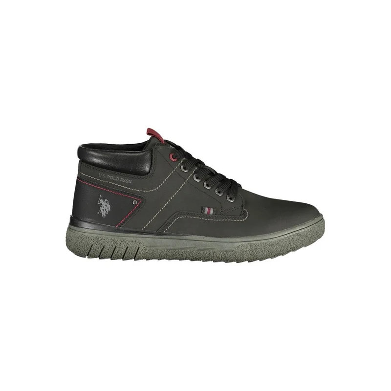 U.S. POLO ASSN. Black Polyurethane Men's Sneaker EU41/US8