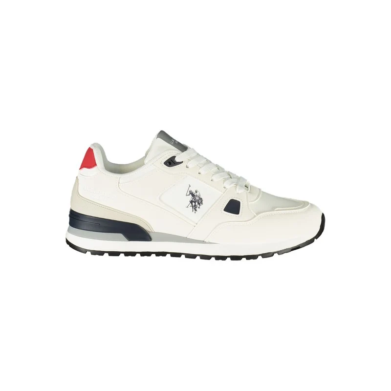 U.S. POLO ASSN. White Polyurethane Mens Sneaker EU43/US10