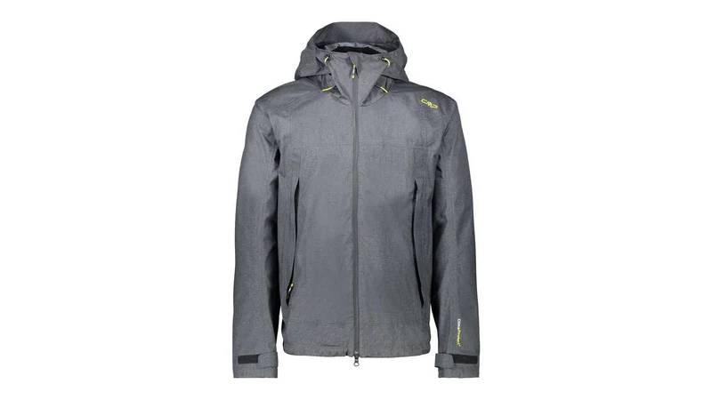 CMP Man Jacket Fix Hood NERO MEL. / 54