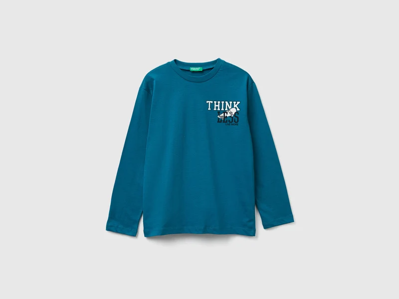 T-shirt con stampa KL