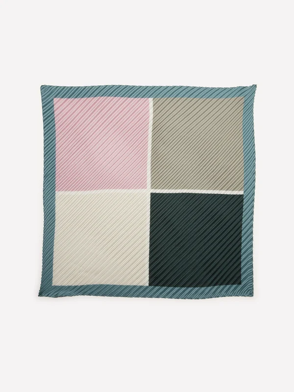 Foulard plissé OS