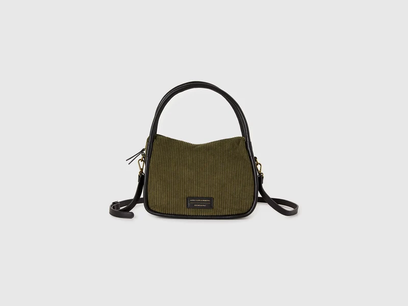 Borsa a spalla in velluto ST