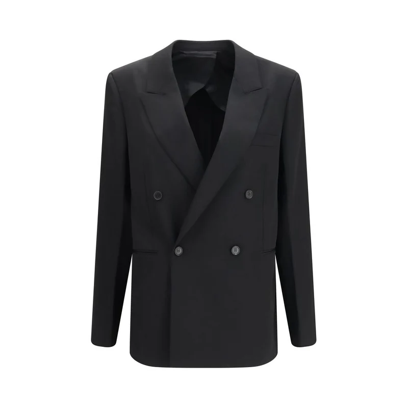 Fendi Black Wool Oves Aries Blazer IT42 | L