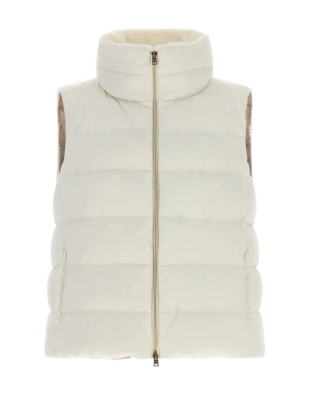 Herno Technical Satin Quilted Vest IT 44