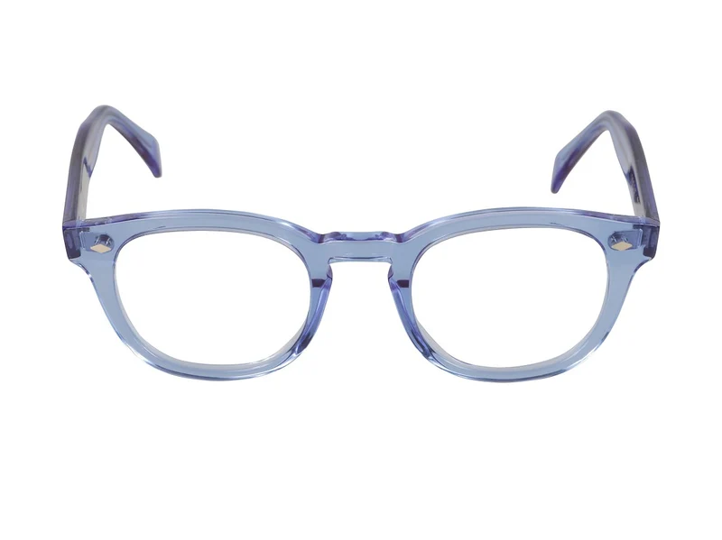 Kador Blue Jolly Cal 49 Square Eyeglasses One Size