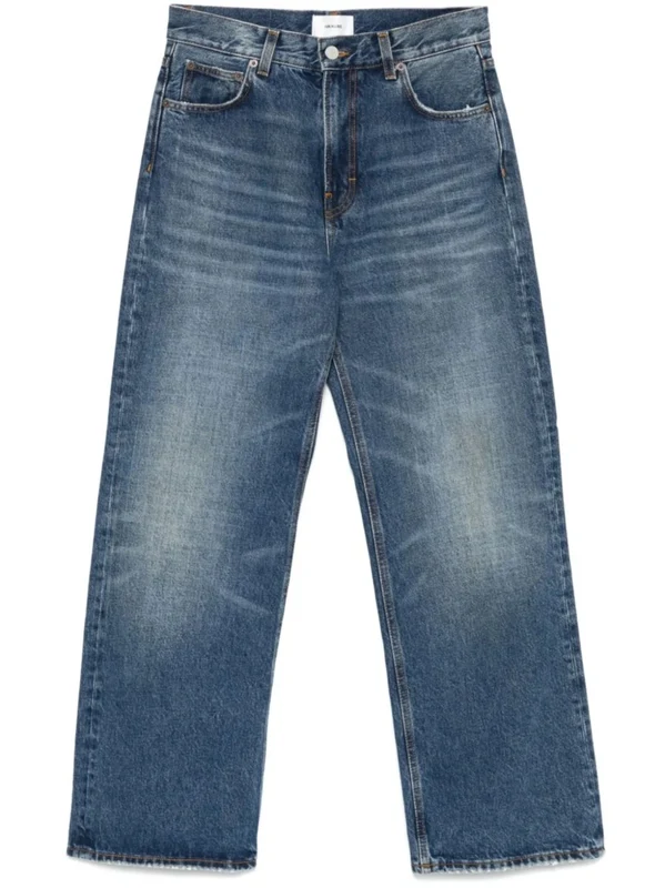 Haikure Indigo Blue Korea Whiskered Denim Pants waist/inches 24