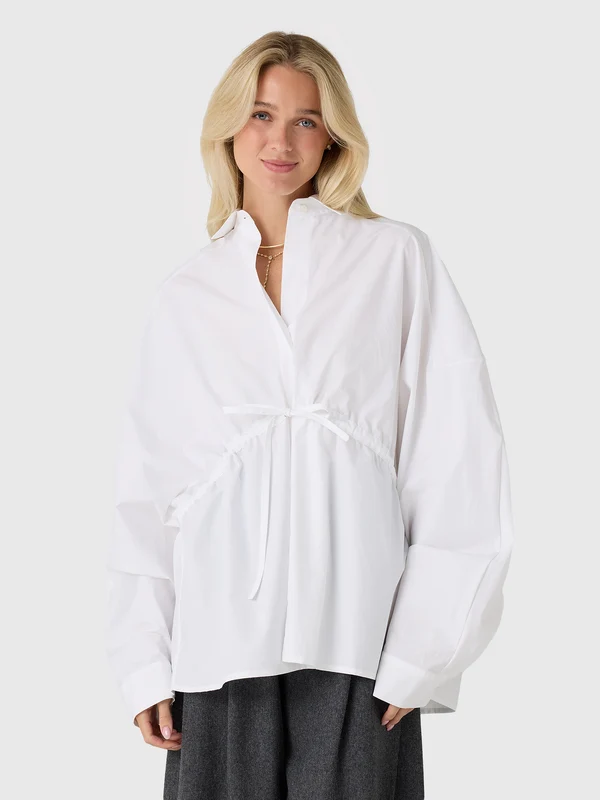 The Latest Women's Dalida Poplin Shirt XS / WHITE