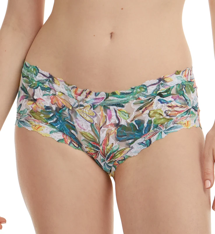 Hanky Panky Signature Lace Printed Boyshort (PR4812P) - Palm Springs XS