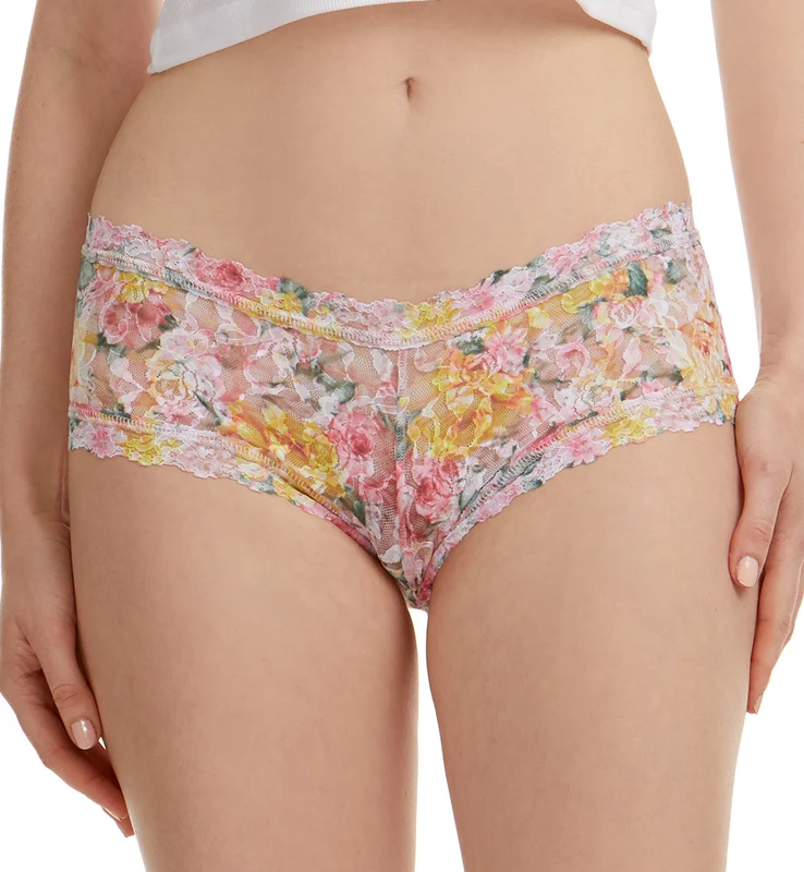 Hanky Panky Signature Lace Printed Boyshort (PR4812P) - Kew Gardens Large