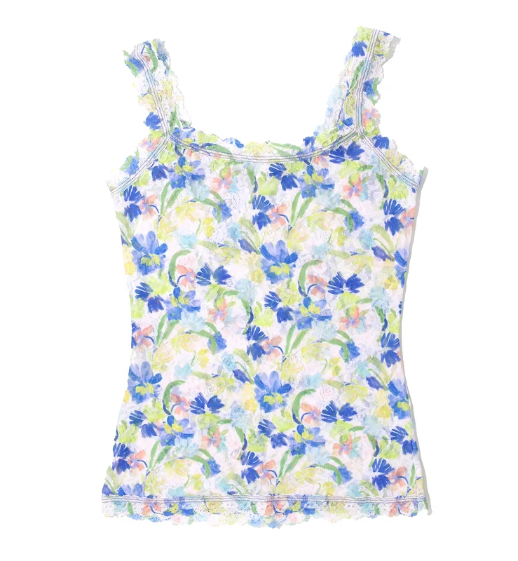 Hanky Panky Signature Lace Printed Unlined Camisole (PR1390L) - Brush Strokes Medium