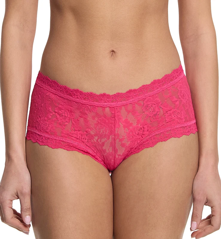 Hanky Panky Signature Lace Boyshort (4812P) - Sweet Tart Large