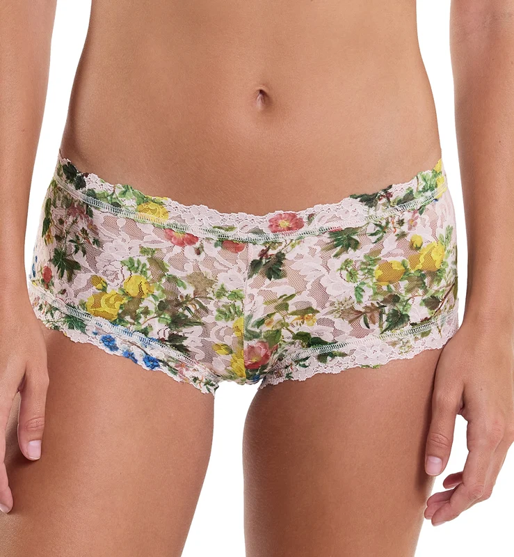 Hanky Panky Signature Lace Printed Boyshort (PR4812P) - Overjoyed Medium