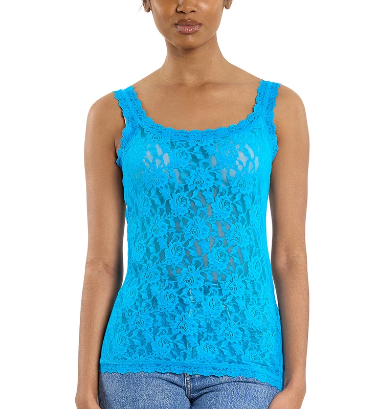 Hanky Panky Signature Lace Unlined Camisole (1390L) - Mediterranean Sea Medium