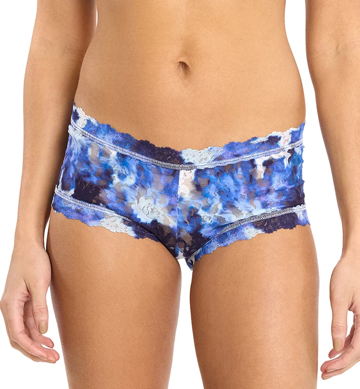 Hanky Panky Signature Lace Printed Boyshort (PR4812P) - Such A Blur Large