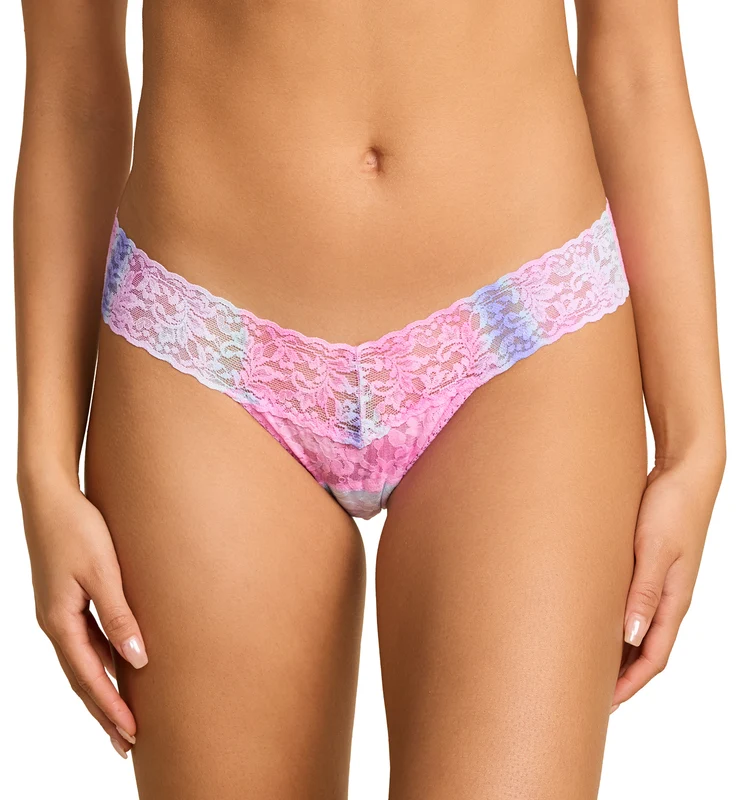 Hanky Panky Signature Lace Printed Low Rise Thong (PR4911P) - Rem One Size