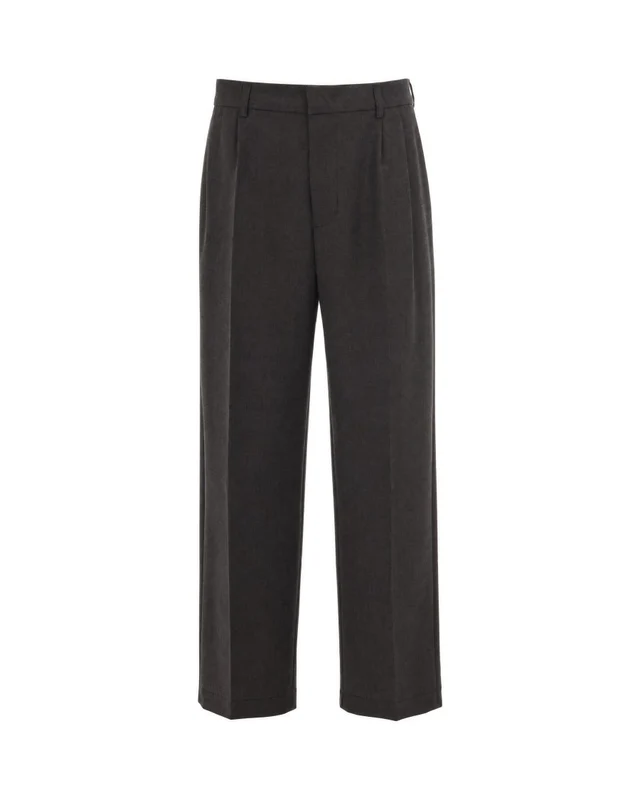 Thestroy Brown Inno Double Pleat Stretch Twill Pants (waist/inches) 28