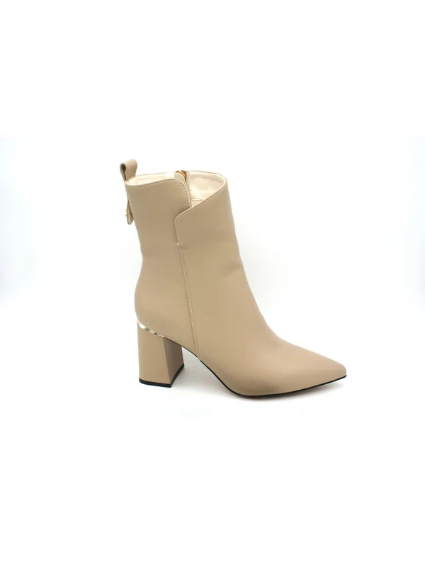 MARIELLA BURANI Tronchetto Tacco Medio Donna - 51691 Beige 40