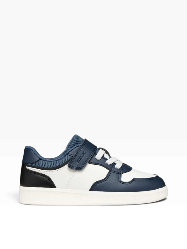 GEOX New Emberlix Sneaker Con Strappo Bambino - J66DJB0003W White/Navy 29
