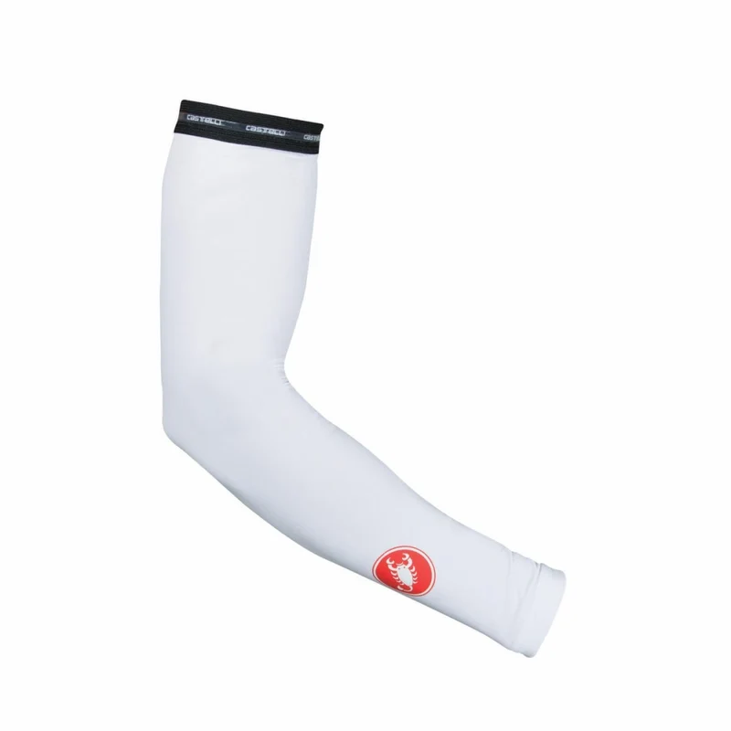 Castelli UPF 50+ Light Arm Sleeves White XL