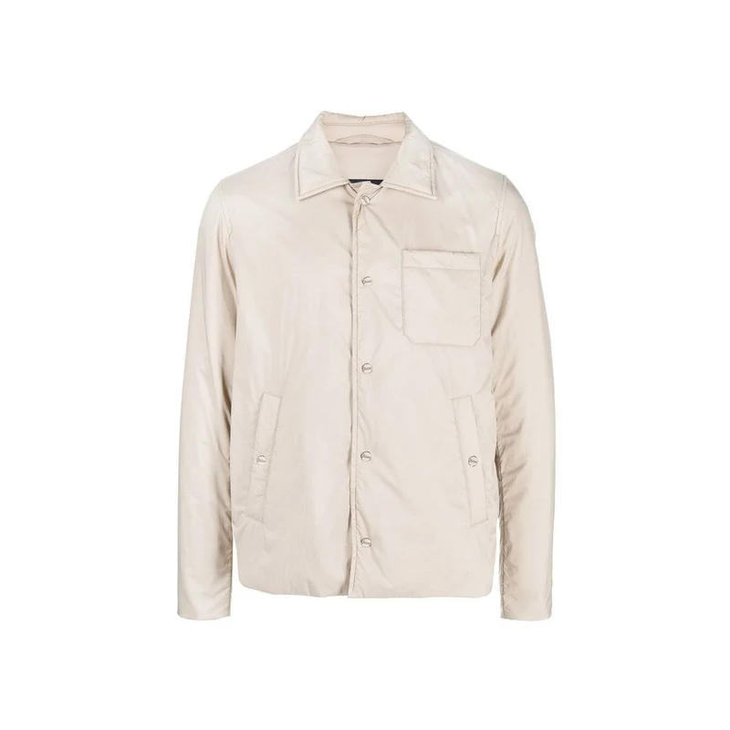 Herno Beige Polyamide Full-Length Jacket IT52 | XL