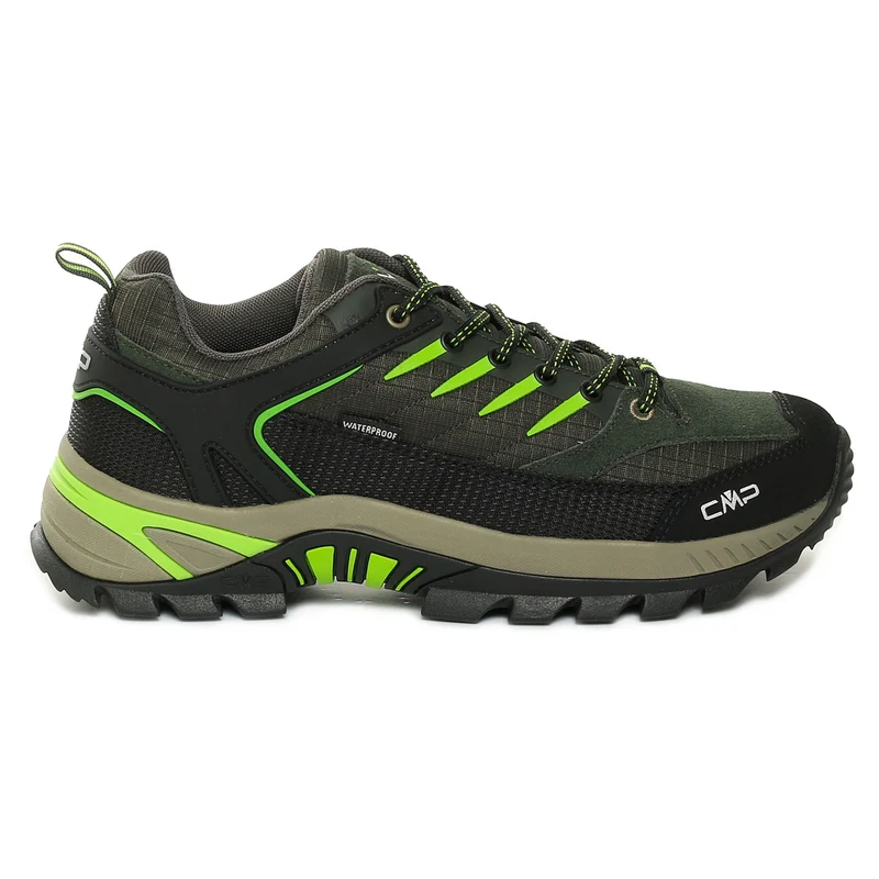 Scarpa da Trekking Uomo CMP Rigel 2.0 Low WP Verde 45
