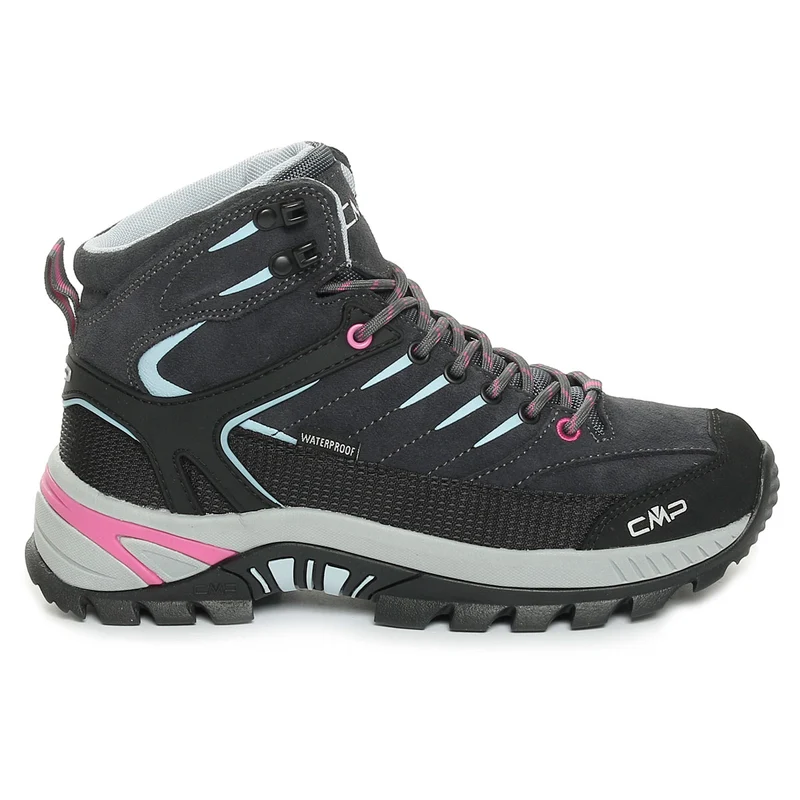 Scarpa da Trekking Donna CMP Rigel 2.0 Mid Blu Grigio Rosa 41