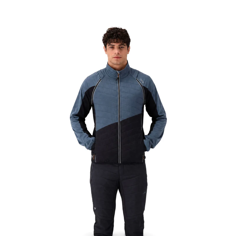Giacca Ibrida Uomo CMP Smanicabile Azzurro 46
