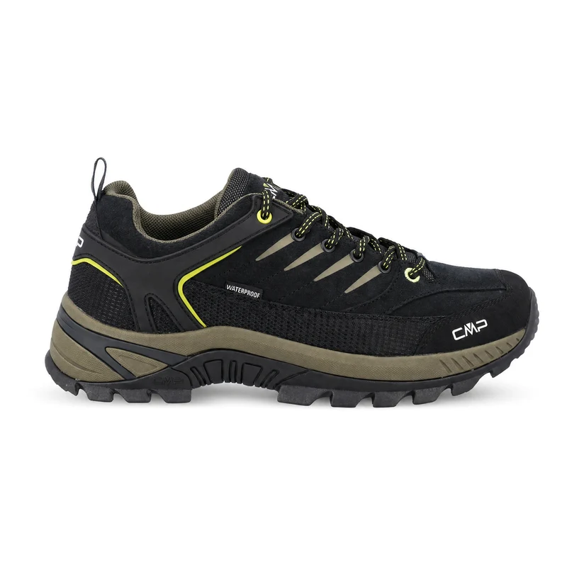 Scarpa da Trekking Uomo CMP Rigel 2.0 Low Waterproof Grigio Verde 45